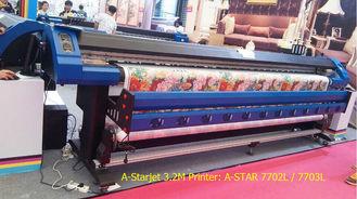 Cmyk A - Starjet 2pcs Eco Solvent Printing Machine For Stretch Ceiling Film And Wall Paper