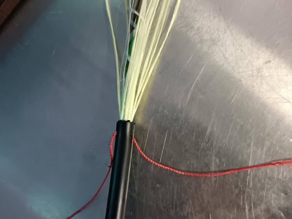 ADSS Fiber Optic Cable Single Sheath Double ADSS Power Cable Span 100m 24 Core 48 Core Cable