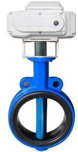 EPDM lined Electric Actuator Butterfly Valve For Drink Water , 2 ~ 120 Size