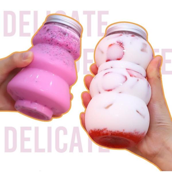 Can Be Customized Plastic Bubble Tea Jugs Durable Reusable Containers Ideal for Bubble Tea Shops and Beverage Businesses