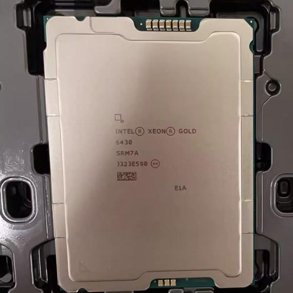 INTEL XEON Gold Processor 60M Cache 2.10 GHz 32 Core SRM7A Server CPU 6430 for Server