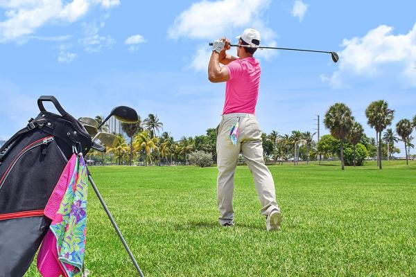 Atividades ao ar livre Desporto Waffle Toalha de mão de golfe com logotipo bordado