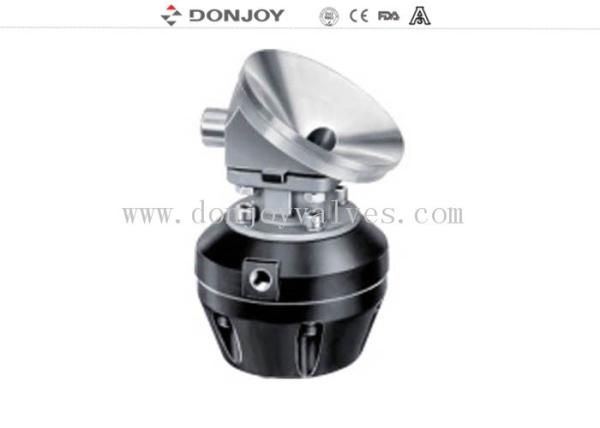 2 Inch Welding 316l Pneumatic Tank Bottom Sanitary Diaphragm Valve with Plastic Actuator