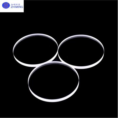 Custom Shapes Quartz Optical Glass Windows Thickness 8.3mm High Refractive Index