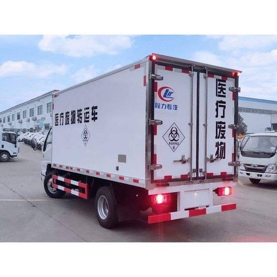 JMC Refrigerator Vehicles 4ton 4*2 Chassis Thermo King Unit Refrigerated Truck 120HP