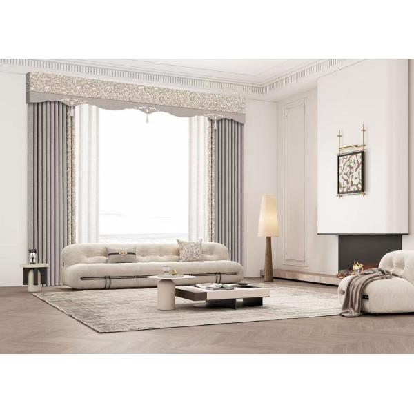 Hollowed White Cotton Lace Embroidery Muslin Curtains Blackout Window Hotels Hospitals