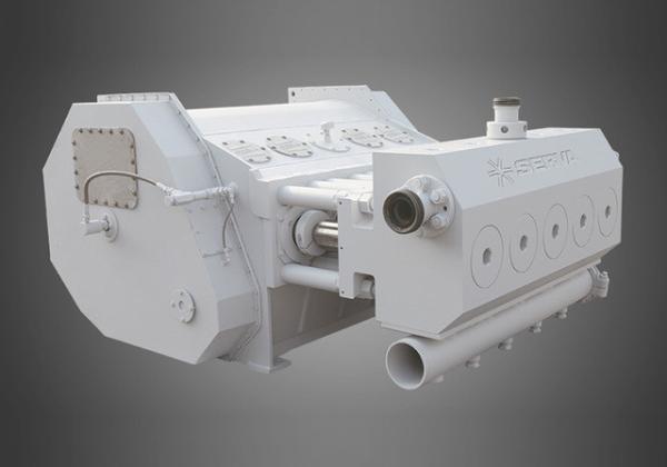 Atuação horizontal da bomba de atuador de SERVA QPA 2500 Quintuplex única