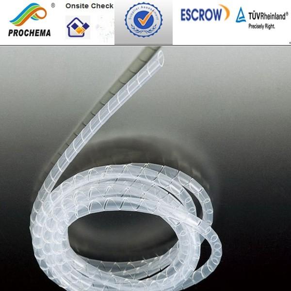 PFA winding pipe, PFA Wrapped pipe ,PFA rotary cutting tube