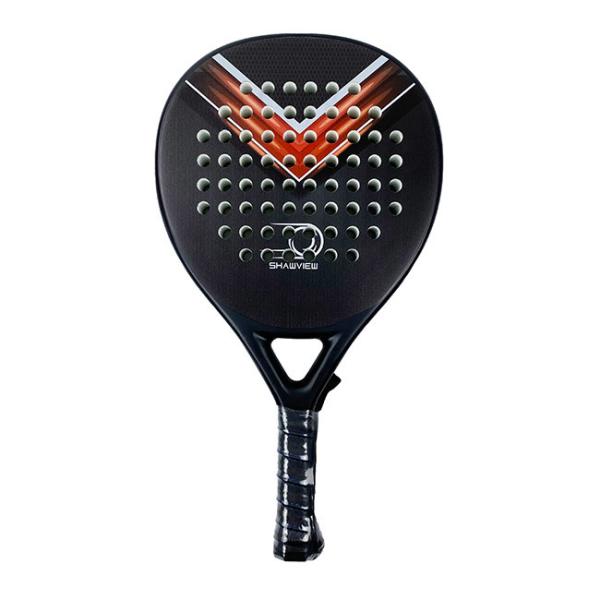Eva 22 Beach Tennis Paddles Racket Custom Diamond Shaped PU Grip