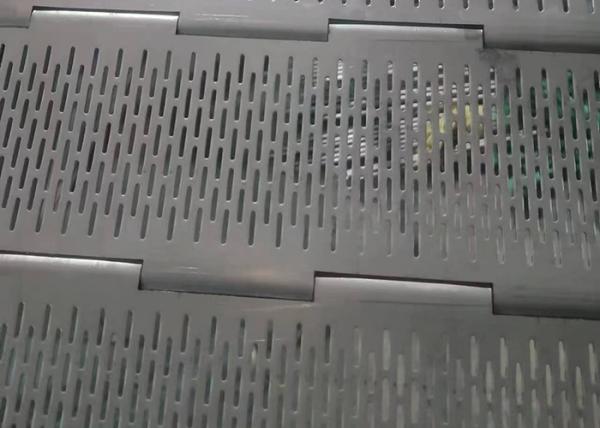 Customized Wire Conveyor Belt Stainless Steel 304 316 Plate Link