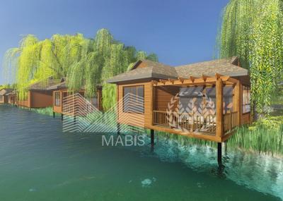 1 Bathrooms Type Prefab Villa House 38.8 Square Meter Good Earthquake Resistance