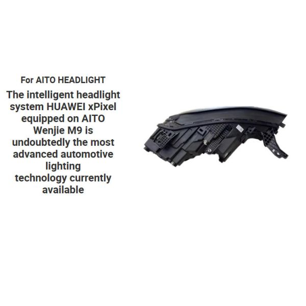 New AITO/SERES M9 Headlight 4000 Lm 6000K Original Auto Headlight for AITO M9 Easy Installation