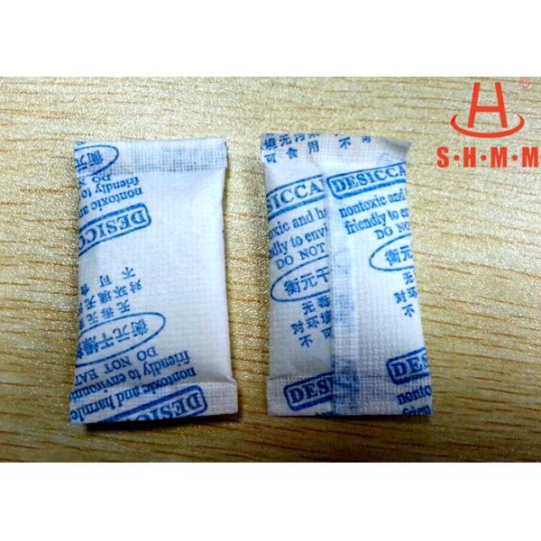 Moisture Absorber 3g Silica Gel Desiccant Without DMF For Food Transportation