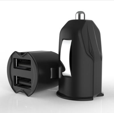 FCC 2 Micro USB 5V2.4A Dual Port Car Charger
