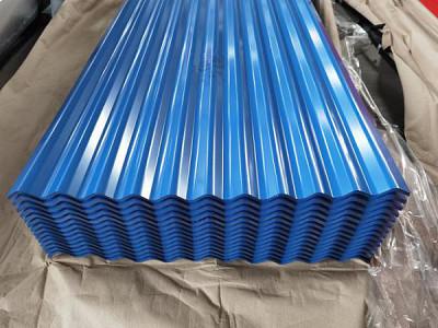 Hot Dipped Aluzinc Corrugated Sheet 0.13mm-0.7mm Aluminium Zinc Coated Steel Sheet
