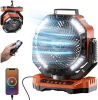 Ventilateur mobile réglable pour refroidissement intérieur/extérieur en déplacement