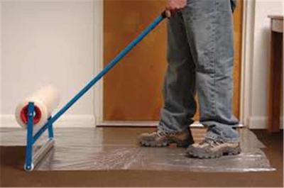 Coberta clara descartável de 500' de 3 Mil Carpet Protection Film Floor
