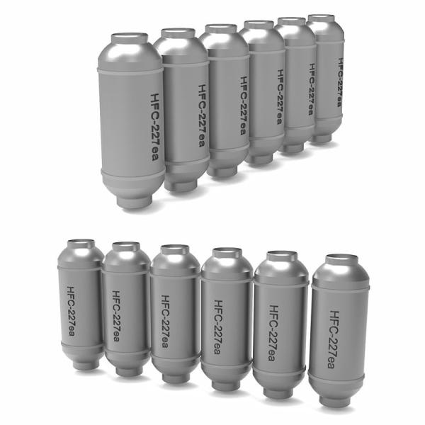 Non Flammable Halocarbon FM200 Clean Agents Liquid Safety Level Molecular Weight 170.03