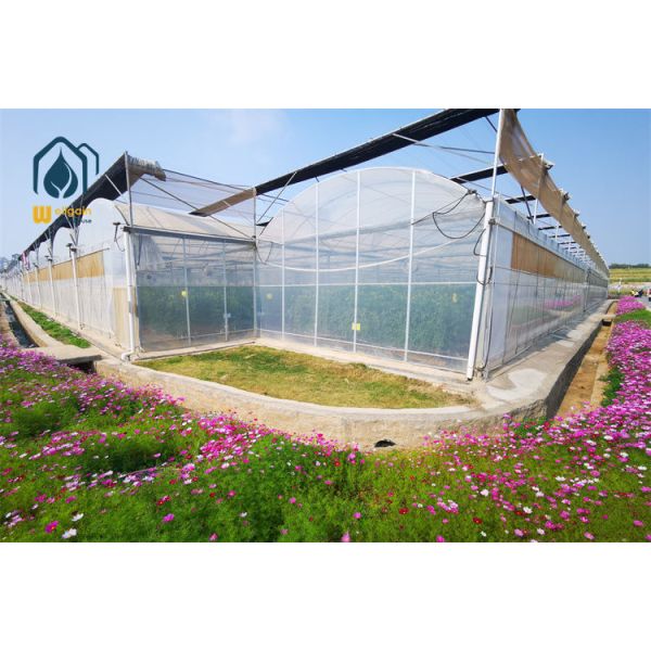 Prefabricated Bolt-Together Multi Span Greenhouse with Detailed Installation Manual...