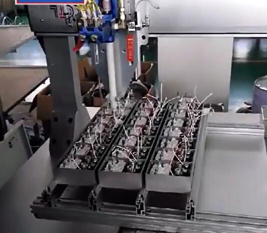 Plastic Packaging LED Display Automatic Glue Dispenser with and Dynamic Stiring Metho