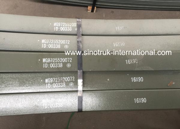 CE Semi Trailer Parts / Truck Spare Parts Truck Leaf Spring Euro2 Emission Standard