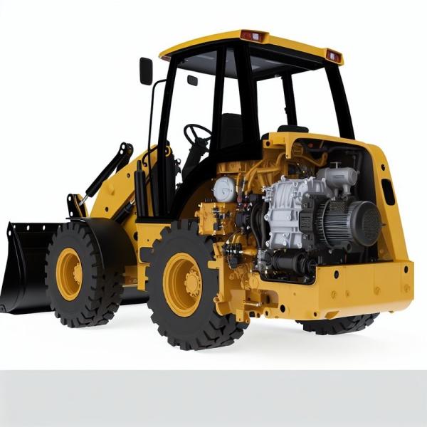 4*4 SAM388 Backhoe Loader with 6 in 1 Bucket Hot Sale in Ecuador