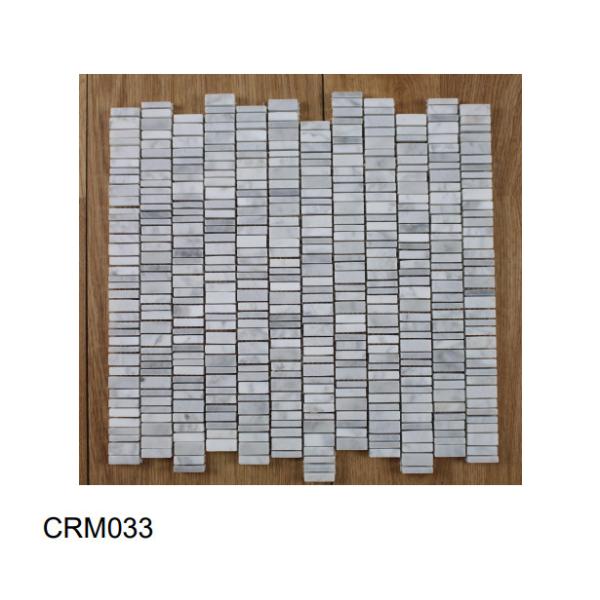 Modern Graphic Glazed Marble Tile Waterproof Interior Wall Stonetiles