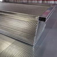304 Stainless Steel Perforated Stackable Trays with Handles