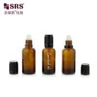 Garrafa de vidro de rolha personalizada Capacidade 5ml 10ml 15ml 20ml 30ml 50ml