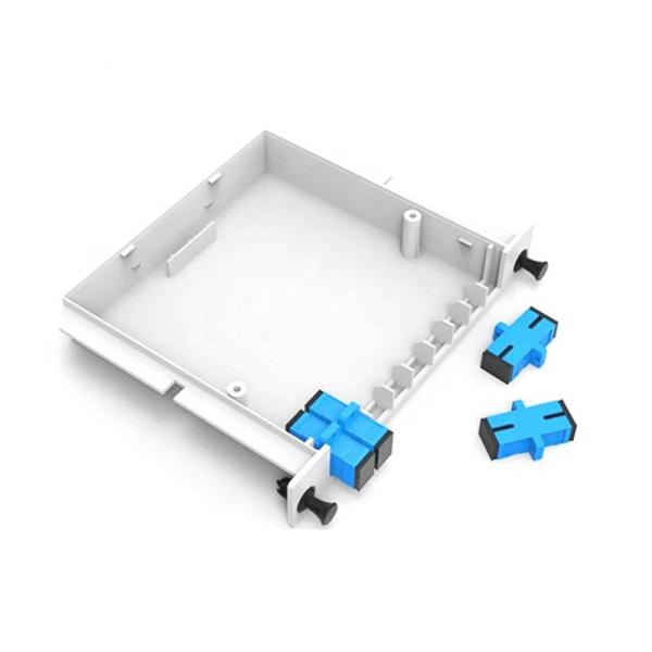SC/UPC 1 x 8 Fiber Optic PLC Splitter Mini tube Type Splitter Plc Splitter waterproof SC UPC LGX box cassette type