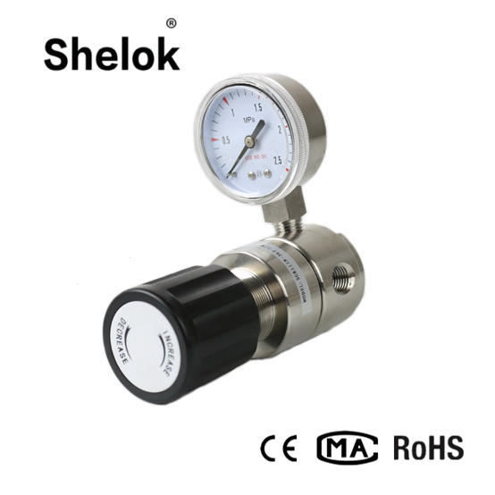 Stainless Steel Adjustable Air Pressure Relief Valve, Back Pressure Regulator, Pressure Reducing Valves