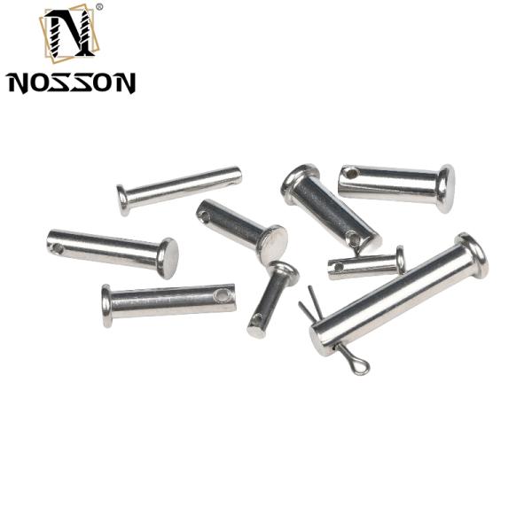 Affordable Prices Clevis Pins Flat Head 304 Stainless Steel Link Hinge Pins with DIN1444 Standard