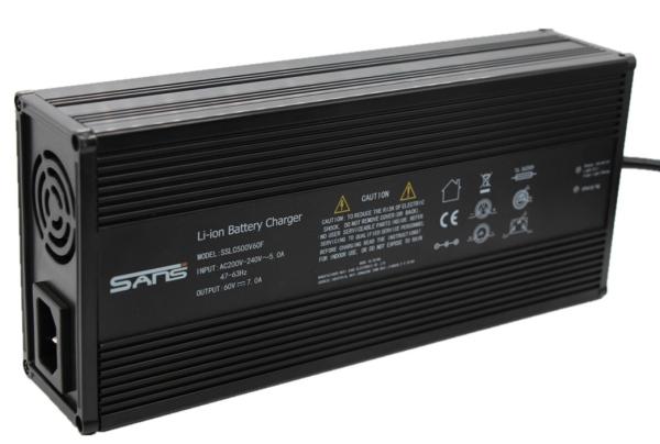 ON SALE Switch protection Li-Ion 500W Fast 60V 7A Ebike Battery Charger