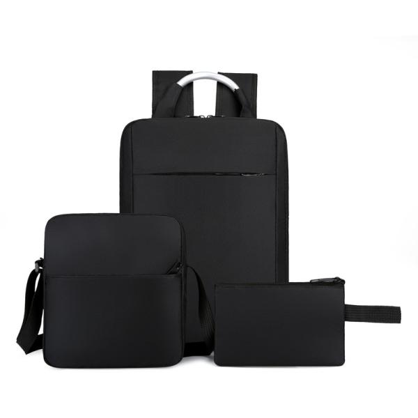 1.2 Inch Office Backpack Sets 3 In 1 Mens Fashion Backpacks Set With Usb Port