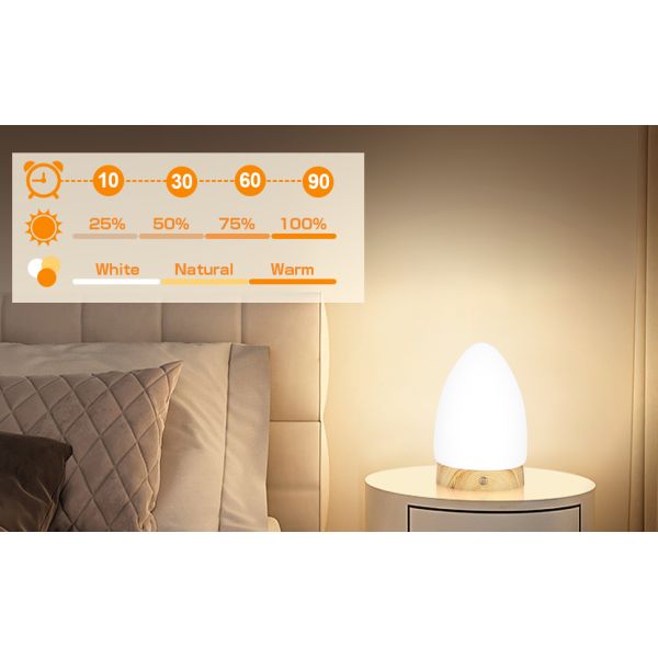 Customizable Sunlight Therapy Lamp 100V - 240V Sunlight LED Lamp With Timer