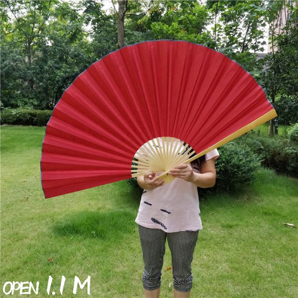 [I AM YOUR FANS]Bamboo Hanging Wall Fan Large Size Wall Mounted Fans for Wedding & Home Decor