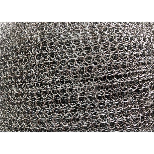 SS304 Wire Mesh Demister Pad Diameter 500mm for Reduce Liquid droplets from gas