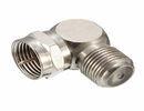Waterproof RF Coaxial Connectors For TV , Female F Type Compression Connector