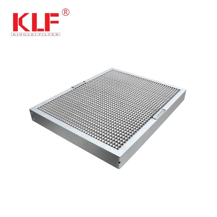 High Efficiency Customizable Stainless Steel Honeycomb Grease Filter for Commercial Range Hoods