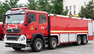 Sinotruk HOWO 21T tanque de espuma de água caminhão de combate a incêndios bom