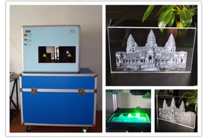 2D / 3D Computerized Engraving Machine Portrait Crystal Inner 3D Laser Engraving