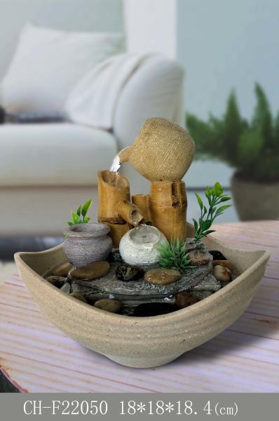 18.4cm Home Office Decor Indoor Waterfall Fountain