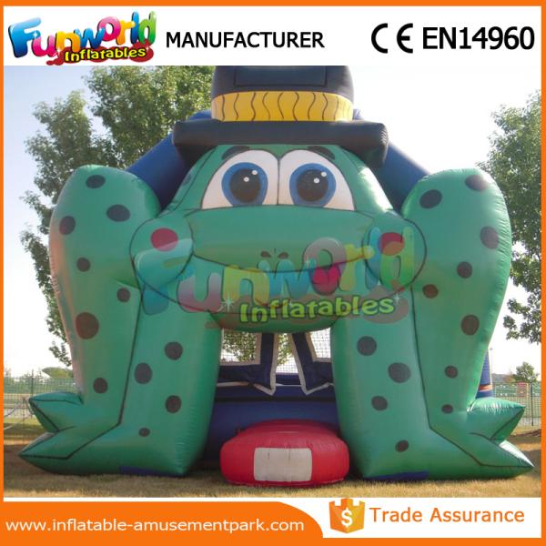 PVC Hello Kitty Party Commercial Jumping Castle / Inflatable House For School