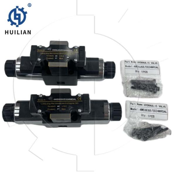 Construction Machine Part 4WE6J6X-EG24N9DAL 4WE6MB6X-EG24N9DAL-62 Hydraulic Valve Directional Spool Valve Solenoid Valve