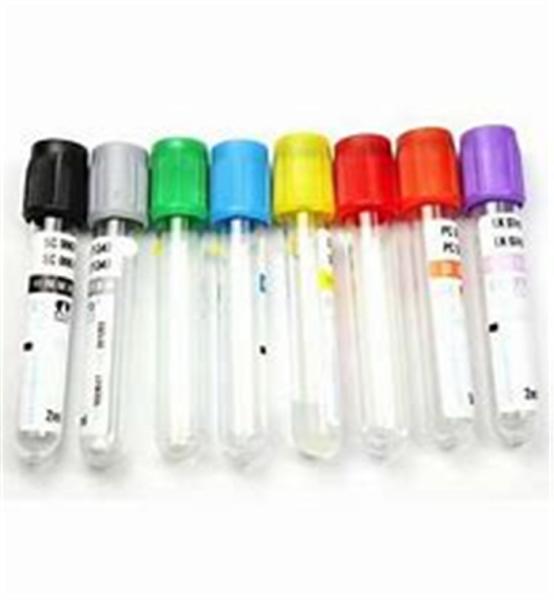 Light Blue Top Blood Edta Sample Tube Vial For Blood Collection