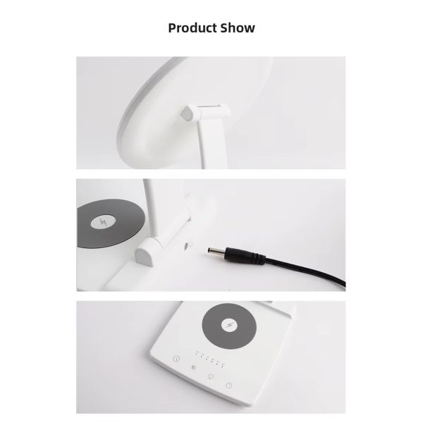 049 Kilogram Customizable Logo Wireless Charging Function Lamp 10000 Lux Led Daylight Sad Light Therapy Lamp Depression
