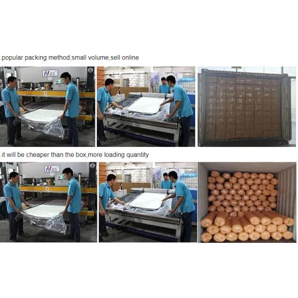 White Luxury Pocket Sprung Bed Mattress 5 Star Hotel Bedroom Furniture Full Size