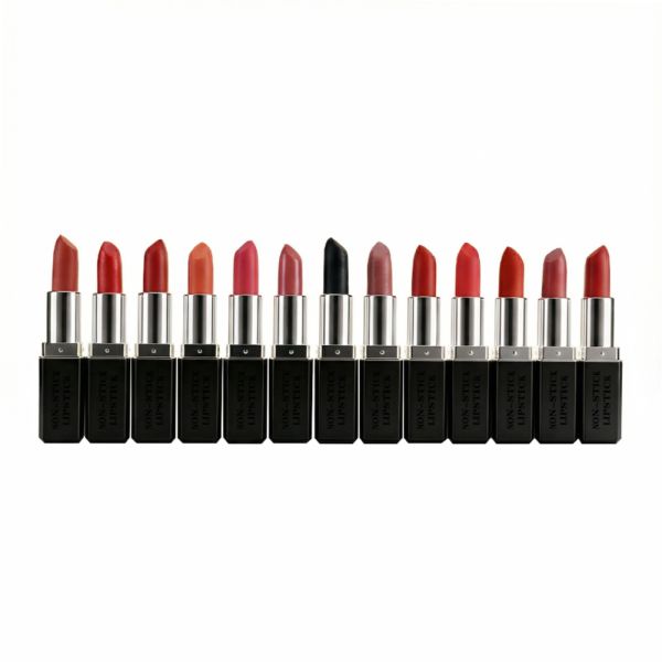Transfer Proof 24H Long Lasting Matte Waterproof Wholesale Red Pink Lipstick Makeup Beauty Products for Girls