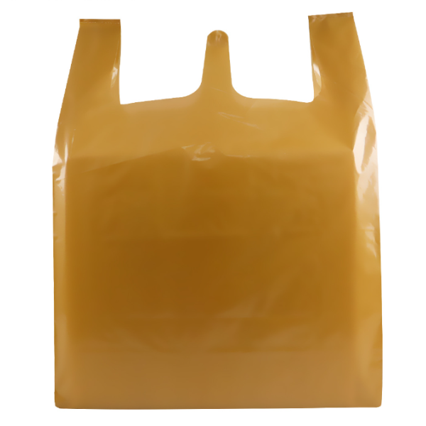 Wholesale heavy-duty 100% biodegradable HDPE plastic shopping bags, chewing gum, milk, jelly, canned food