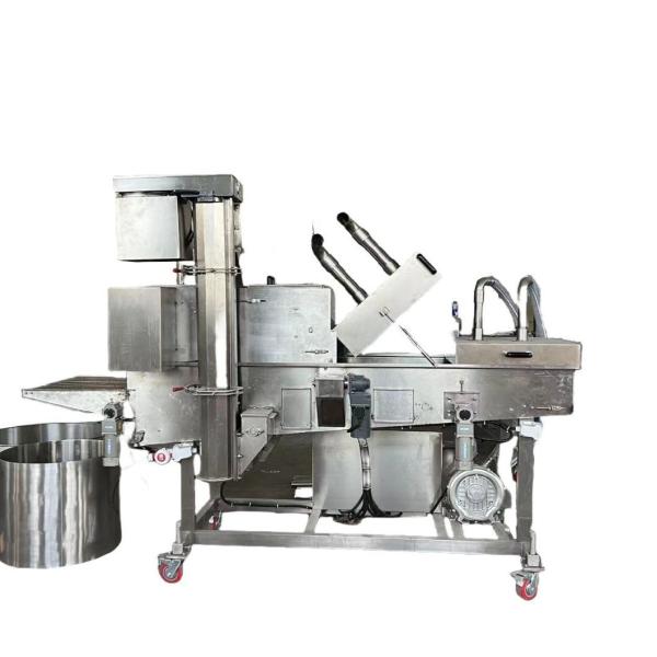 Customized Meat Grinder for Crispy Chicken Nugget Flouring Machine Production Line